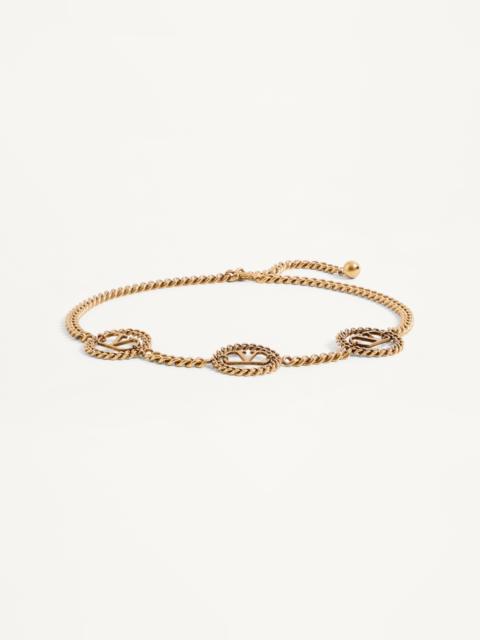 VLOGO SIGNATURE CHAIN BELT