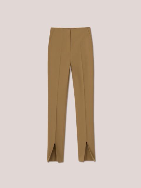 Nanushka FLORINE - Tailored summer suiting slim pants - Camel
