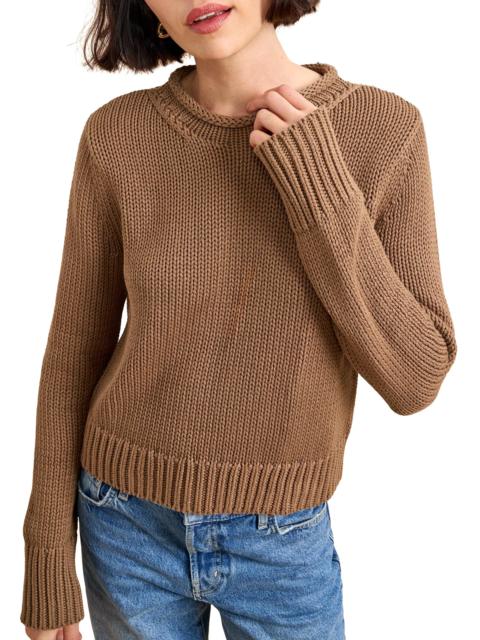 LA LIGNE Women's Solid Mini Marina Sweater - Tan