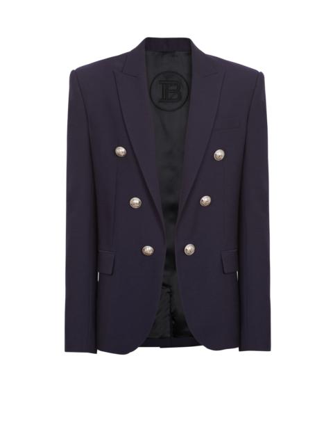 Double-breasted Jersey blazer