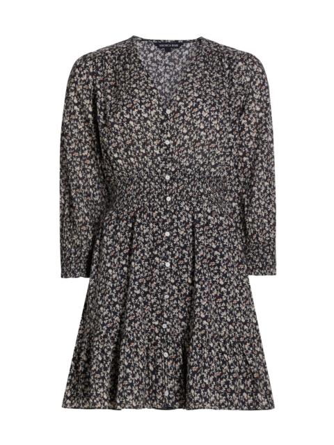 VERONICA BEARD Women's Katari Floral Cotton Minidress - Navy Multi