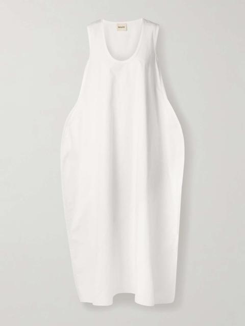 Coli cotton-poplin midi dress