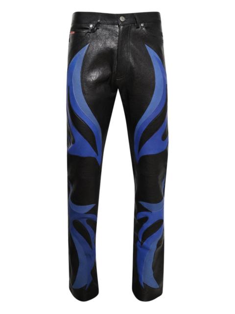 Martine Rose leather trousers