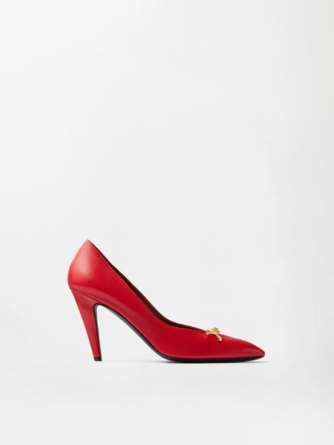 VERSACE Clelia Nappa Pumps 90 mm