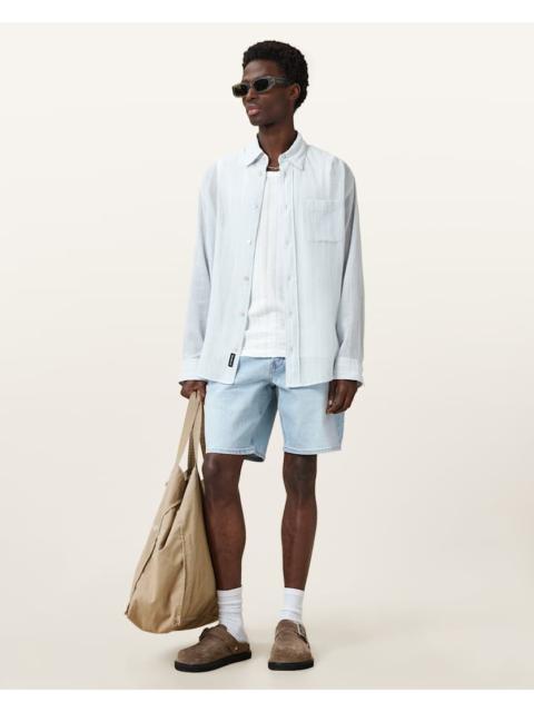 ALLSAINTS SWITCH SKINNY FIT DENIM SHORTS