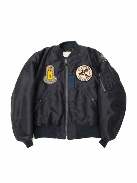 Buzz Rickson's Type B-15C(MOD.) A.F.BLUE - 34th BOMB.SQ.THUNDERBIRDS - BR15744