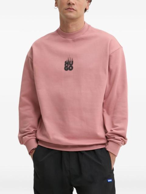 HUGO logo-print sweatshirt