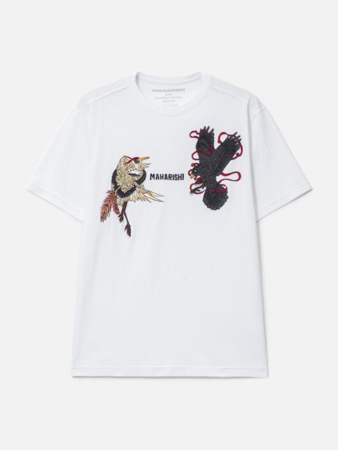 MAHARISHI BLACK CROW T-SHIRT