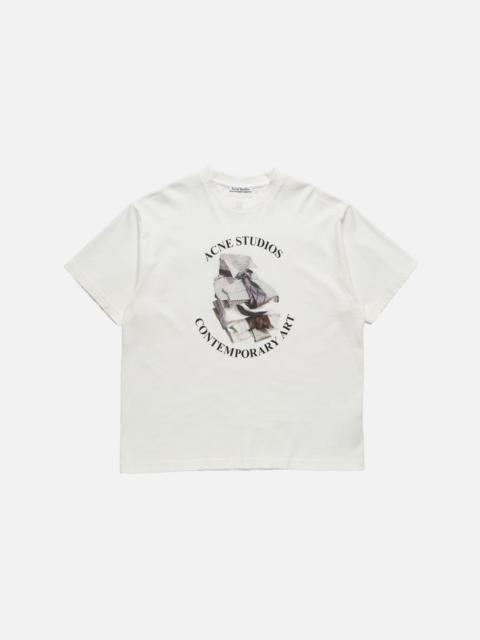Acne Studios Printed t-shirt - relaxed - Off white