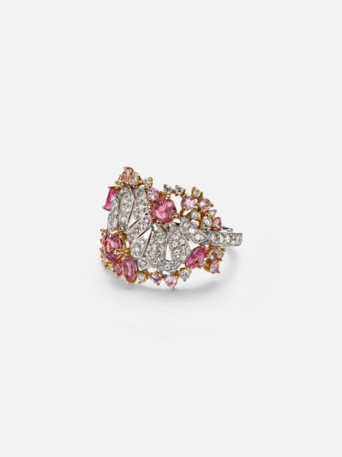 ANANYA Magnificent Jewels Volume 2 18kt gold pinky ring with gemstones