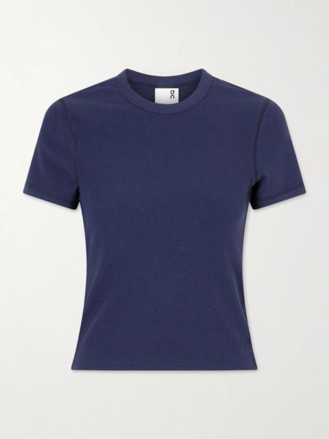 On All-day Rib Lyocell And Cotton-blend T-shirt