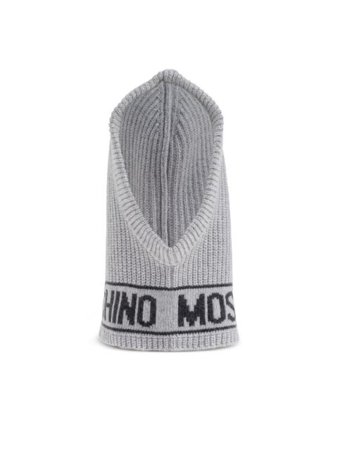 Moschino logo-band balaclava