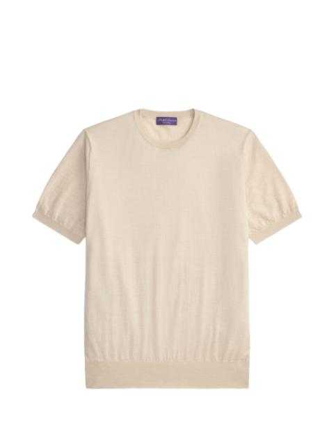 Ralph Lauren short sleeve cashmere T-shirt