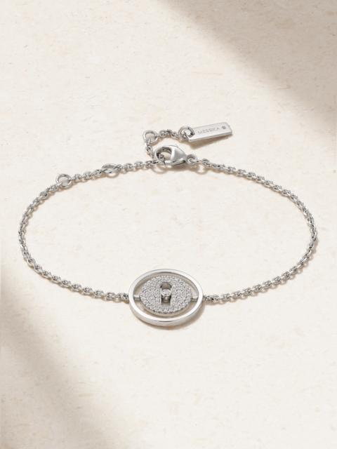 MESSIKA Lucky Move 18-karat White Gold Diamond Bracelet