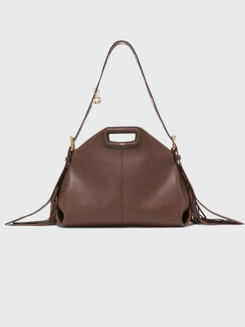 maje Grained leather Miss M bag
