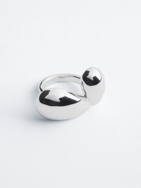 & Other Stories Sculptural Brass Ring