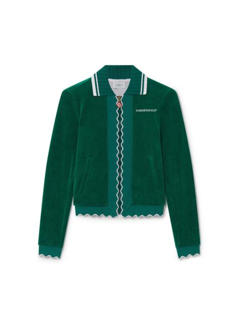 CASABLANCA Scalloped Track Jacket