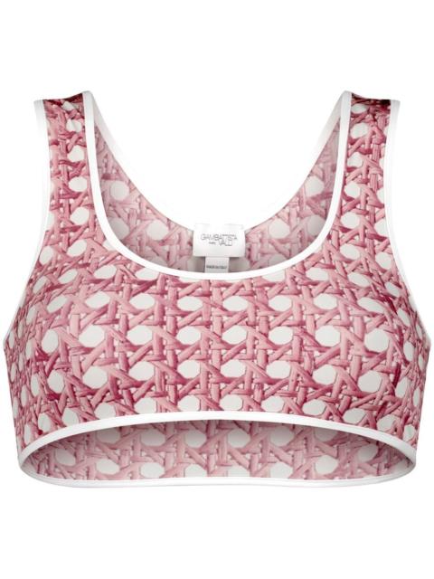 GIAMBATTISTA VALLI trompe-l'œil -effect bikini