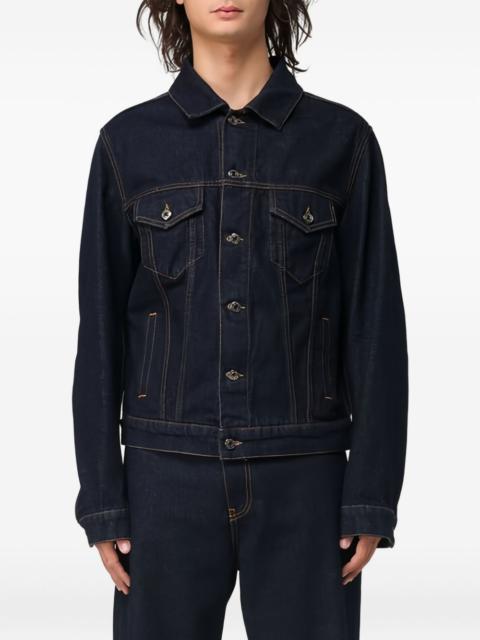 MSGM buttoned denim jacket