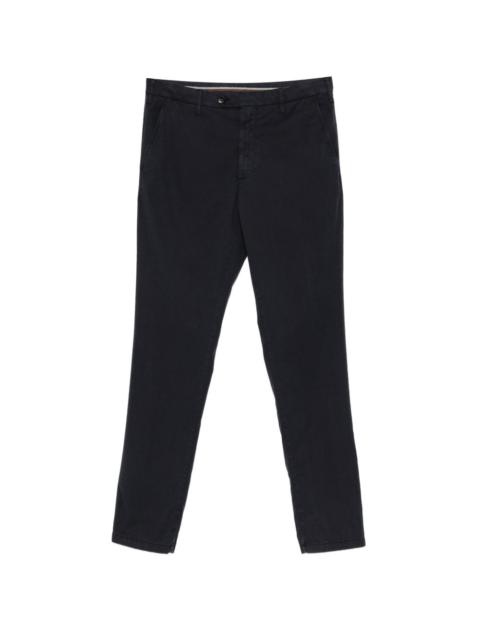 Canali front-button trousers