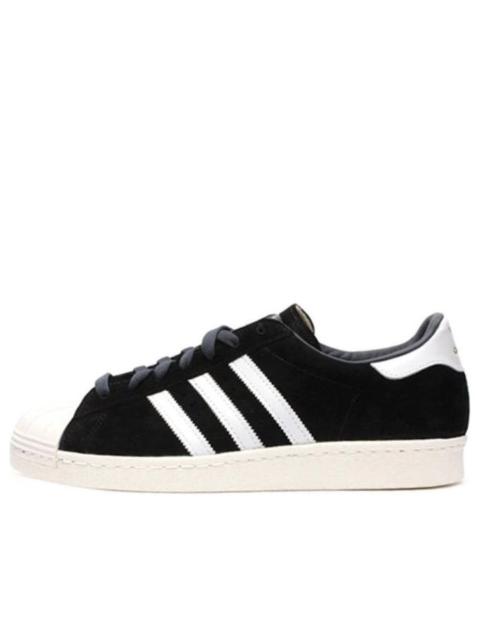 adidas adidas originals Superstar 80s Dlx Suede 'Black White' B25961