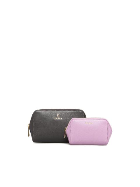 FURLA Camelia zip-fastening make up bag