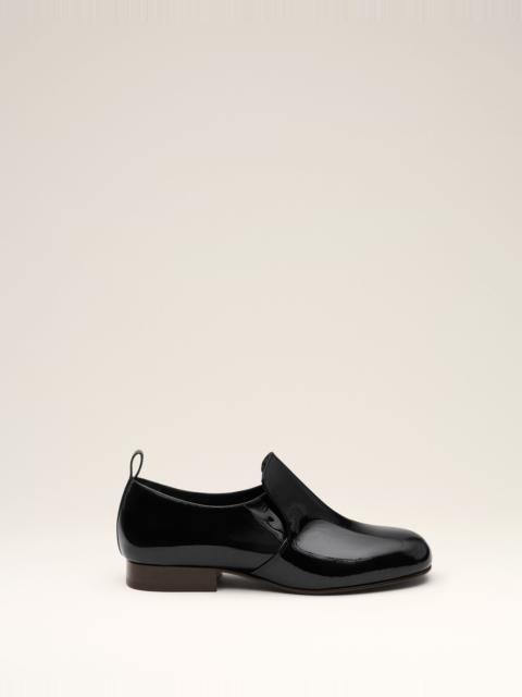 AMI Paris BLACK FLAT COW LEATHER SHOES