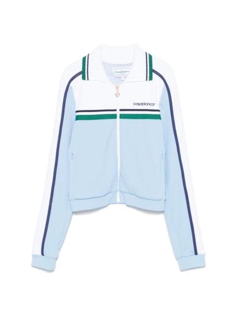 CASABLANCA piqué track jacket