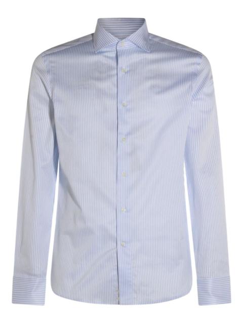 Canali striped long-sleeved shirt