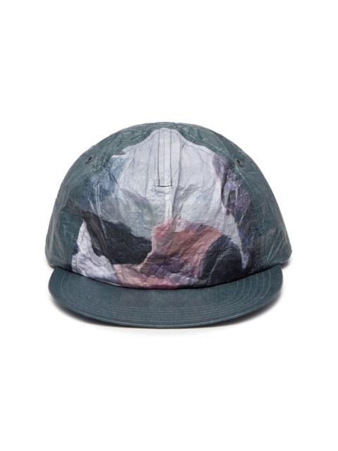 x Kijima Takayuki abstract-print cap