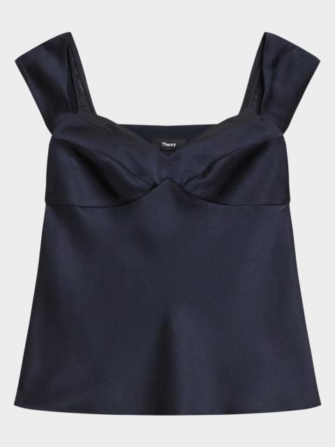 Theory Trompe-L'oeil Cami Top