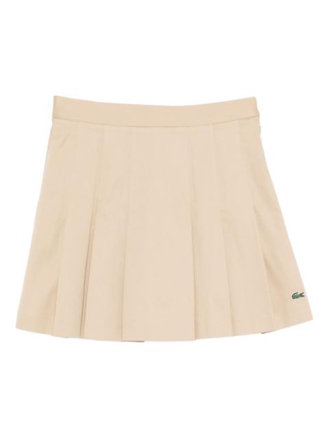 LACOSTE pleated mini skirt