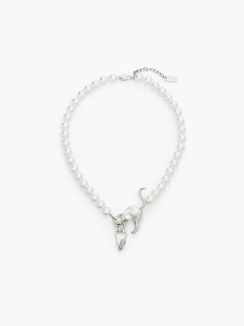 THE CAT AND MOUSE PEARL NECKLACE