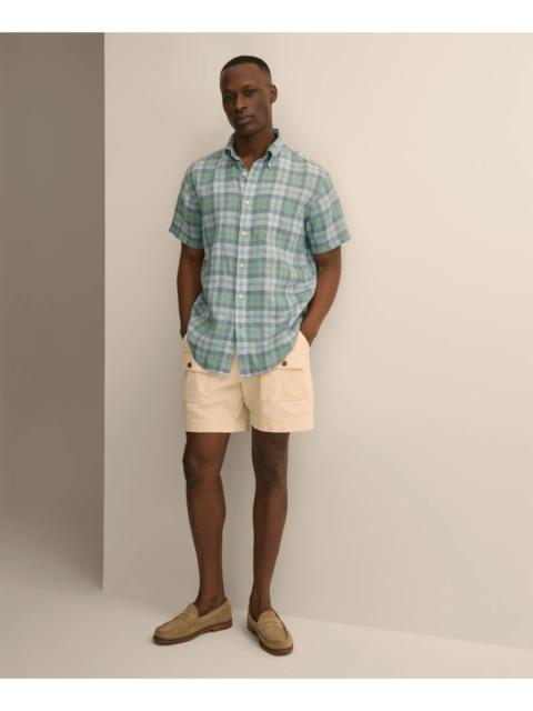 Brooks Brothers 6.5" Cotton Corduroy Camp Shorts