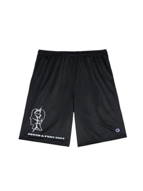 BRAIN DEAD Brain Dead x Sound and Fury Mesh Shorts - Black