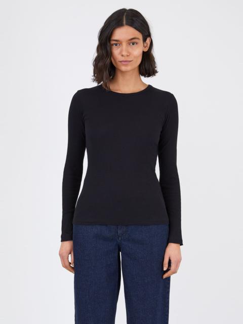 Sunspel Rib Long Sleeve T‑shirt