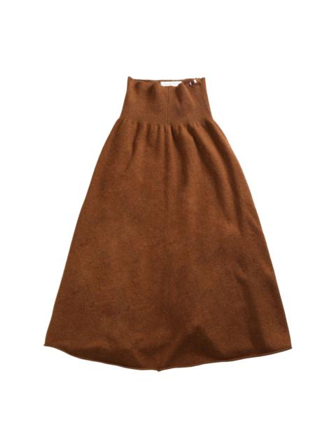 extreme cashmere Ease skirt