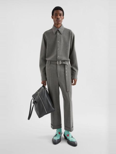 Wool Canvas Shirt