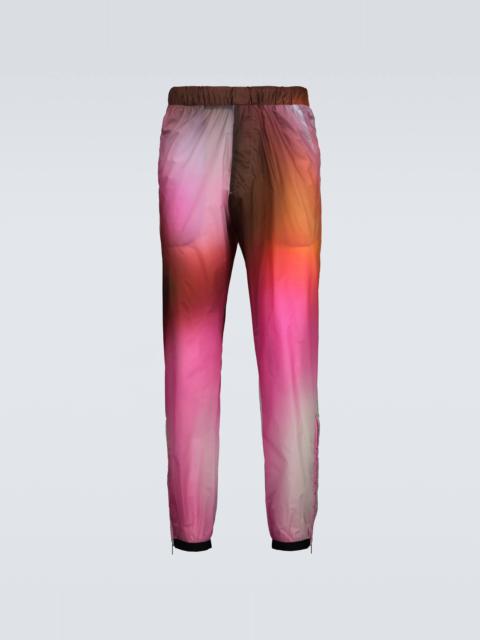 Prada printed technical pants