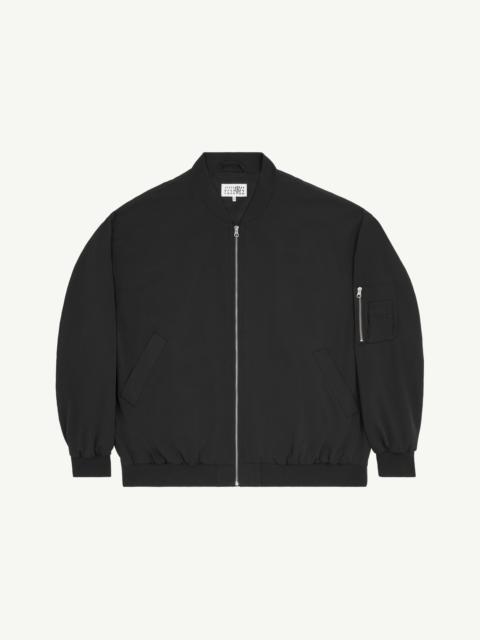 MM6 Maison Margiela Twill Bomber Jacket