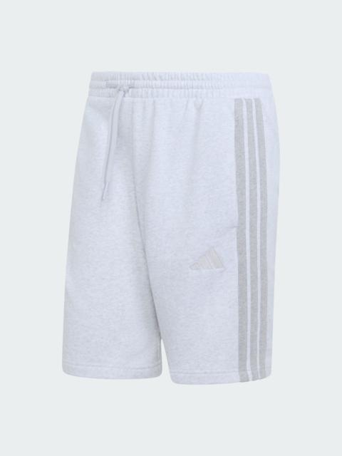 adidas Essentials 3-Stripes Fleece Shorts