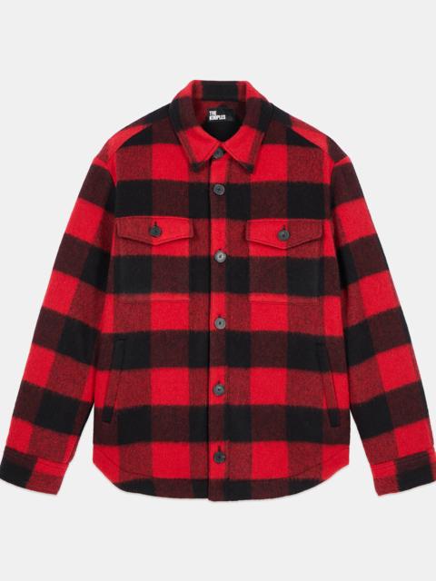 The Kooples OVERSHIRT-STYLE CHECKED JACKET