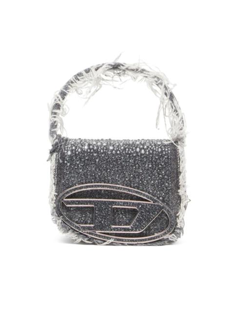 mini 1DR crystal-embellished shoulder bag