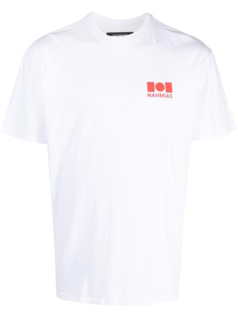 NAHMIAS logo-print cotton T-shirt