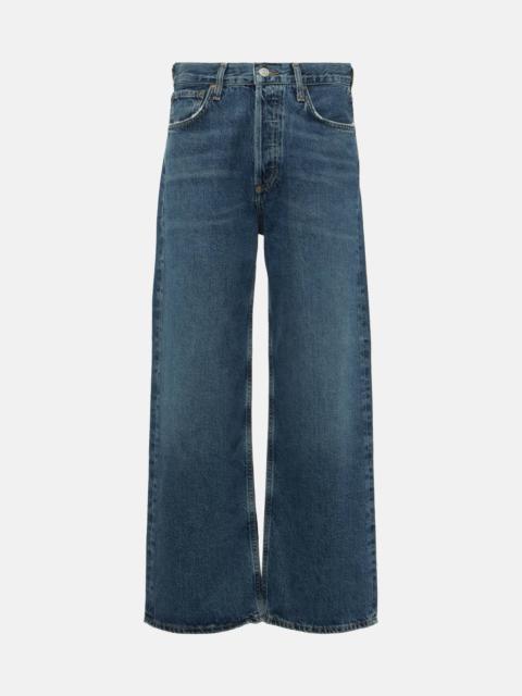 Ren high-rise cropped straight jeans