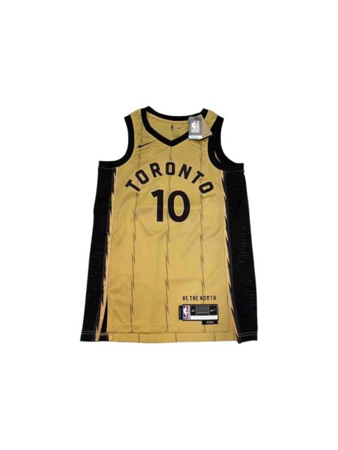 Nike Nike Drake Toronto Raptors West End Swingman Basketball Jersey Gold