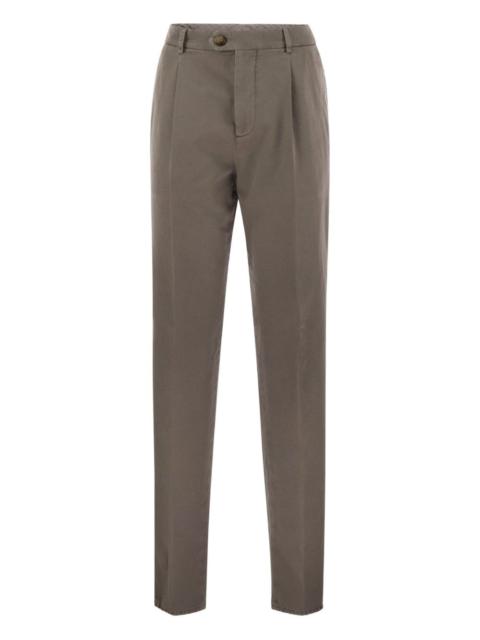 Brunello Cucinelli belt-loop trousers