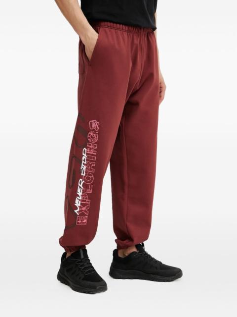The North Face logo print trousers
