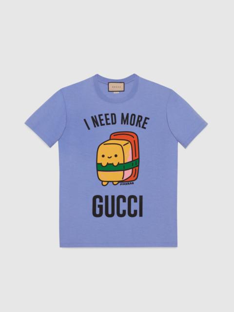 GUCCI Animal print cotton T-shirt