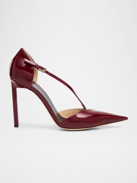 TOM FORD 100mm Queen Anne Patent Leather Pumps